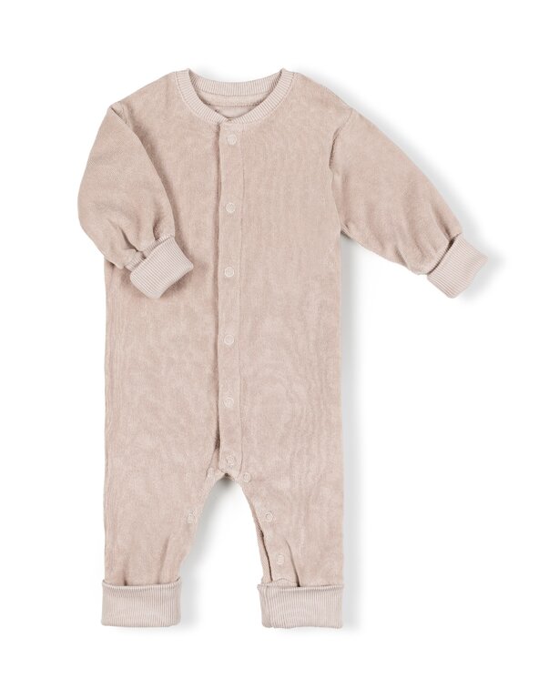Nixnut snap onesie // beige