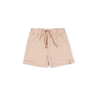 Nixnut lace short // biscuit stripe