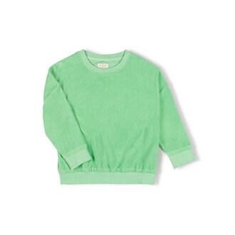 Nixnut loose sweater // apple