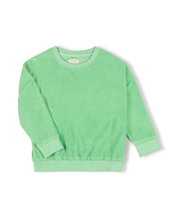 Nixnut loose sweater // apple