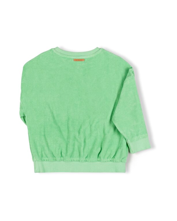 Nixnut loose sweater // apple