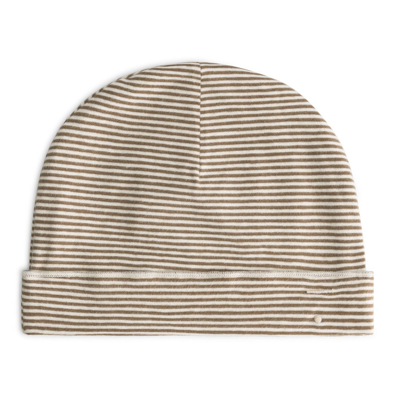 Gray Label baby beanie // woody / cream