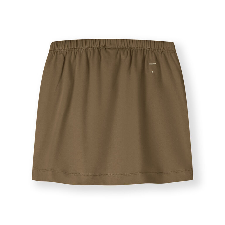 Gray Label skirt with buttons // woody