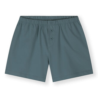 Gray Label button shorts // stone grey