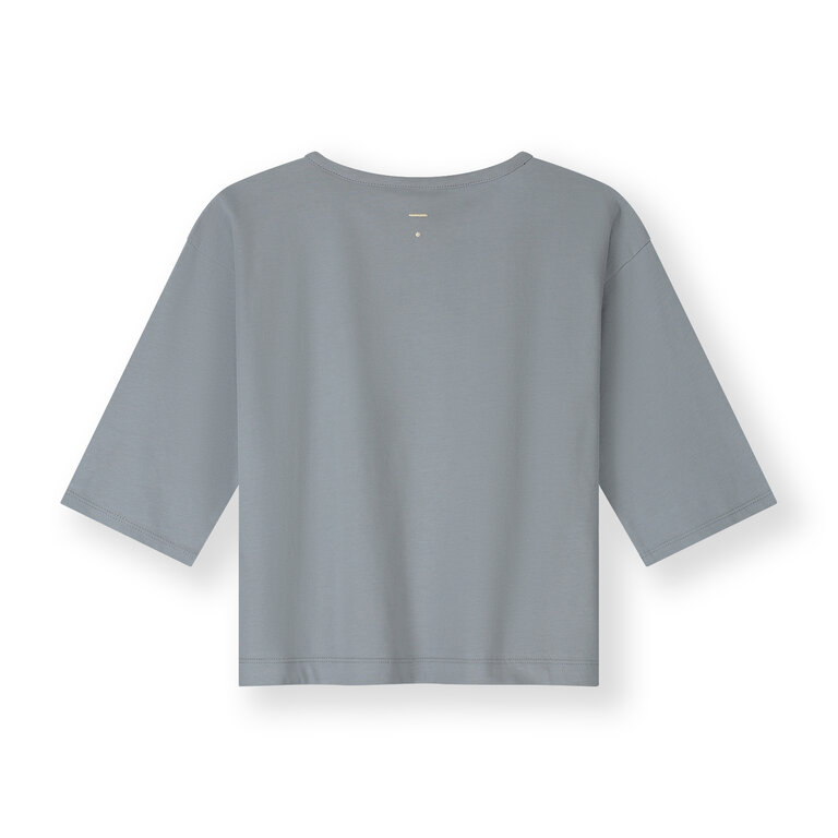 Gray Label dropped shoulder tee // stone grey