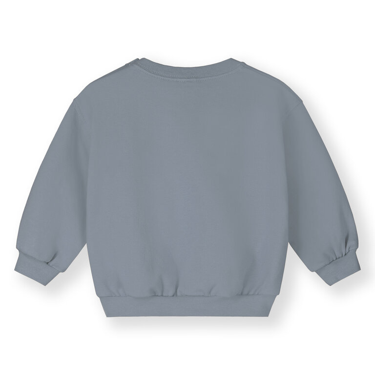 Gray Label baby dropped shoulder sweater // stone grey