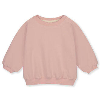 Gray Label baby dropped shoulder sweater //  faded pink