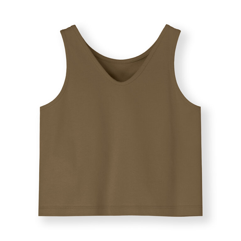 Gray Label boxy tank top // woody