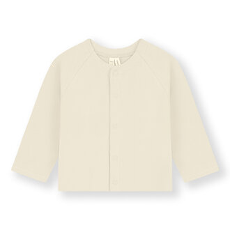 Gray Label baby raglan cardigan // cream
