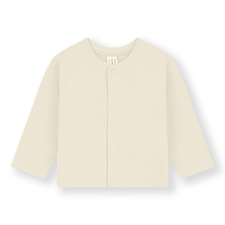 Gray Label baby raglan cardigan // cream