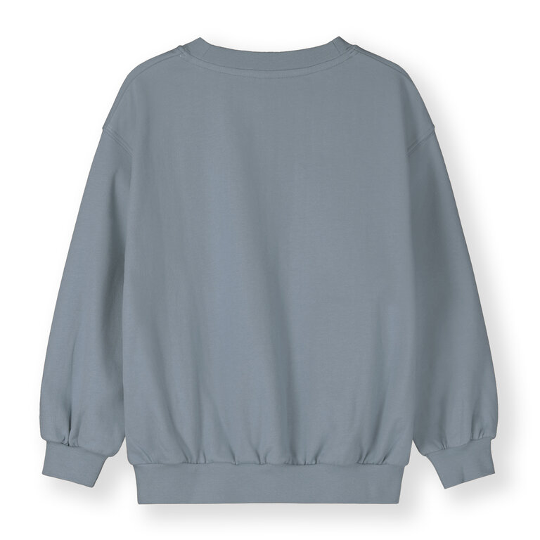 Gray Label dropped shoulder sweater // stone grey
