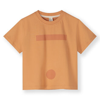 Gray Label oversized tee with logo // melon