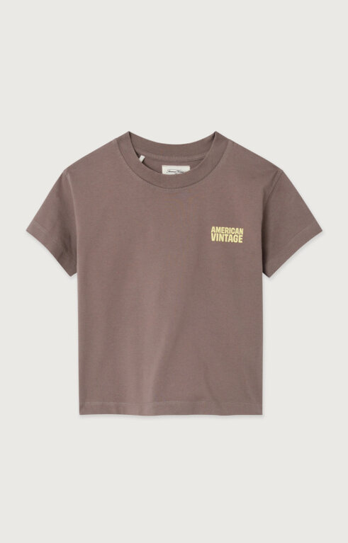 American Vintage gixy tee //cendre