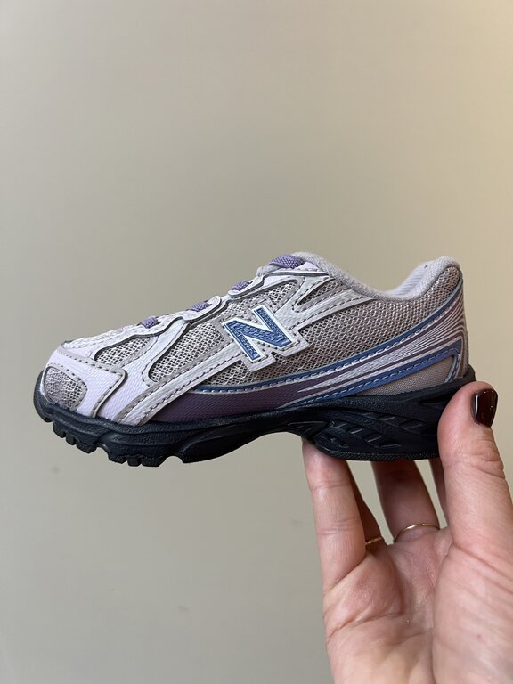 New Balance 740 toddler // truffle salt/fairweather blue