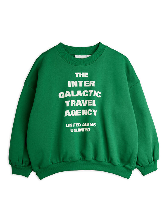 Mini Rodini travel agency sp sweatshirt // green