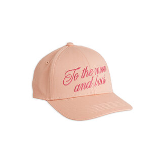 Mini Rodini to the moon emb cap // pink