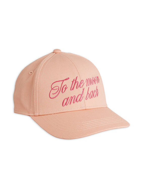 Mini Rodini to the moon emb cap // pink