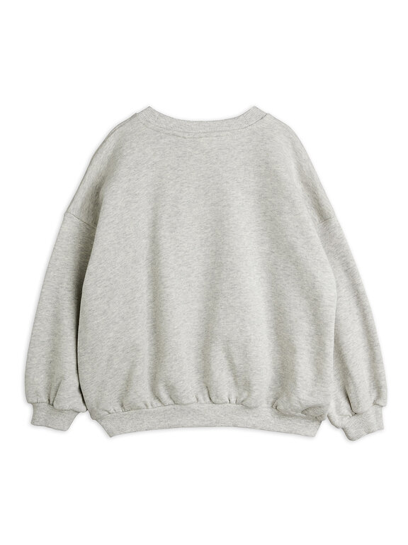 Mini Rodini planet emb sweatshirt // grey melange
