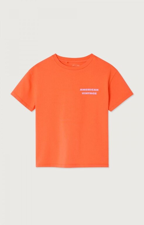 American Vintage fizvalley tee // mandarine vintage