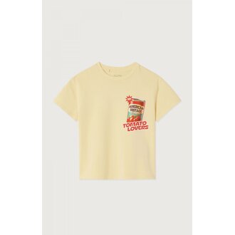 American Vintage fizvalley tee // creme anglaise vintage