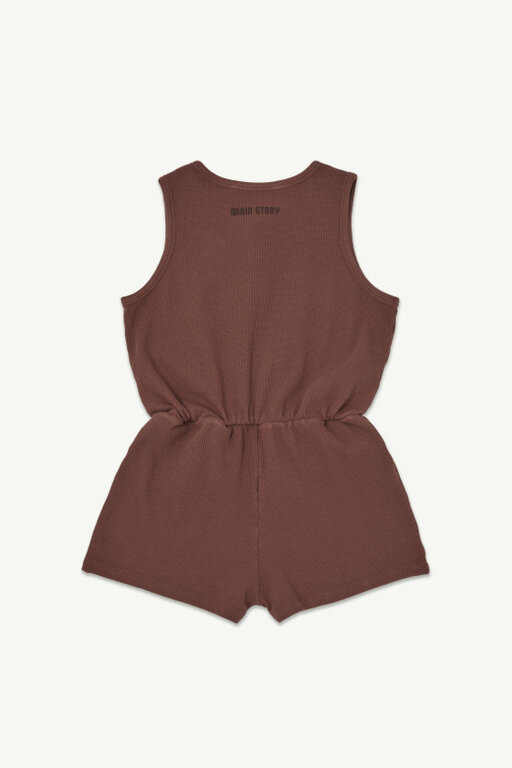 Main Story playsuit // hot chocolate waffle