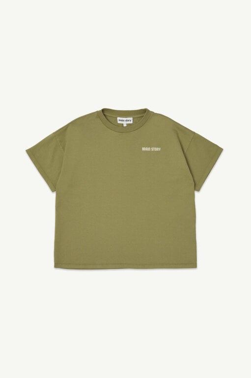 Main Story oversized tee // fir