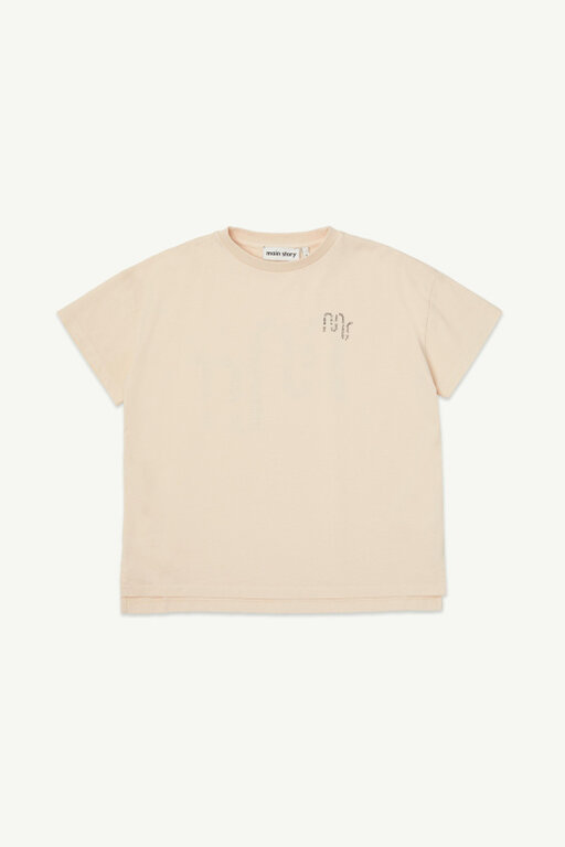 Main Story oversized tee // pink tint