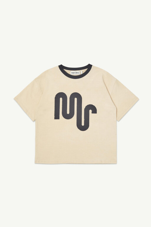 Main Story long tee // bleached sand