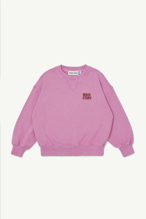 Main Story crew sweatshirt // cashmere rose