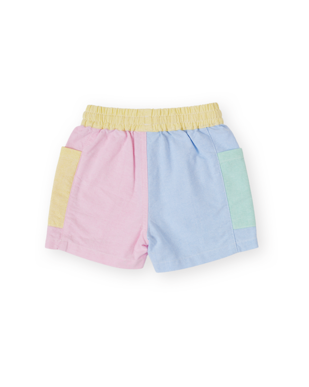 Goldie & Ace noah pocket shorts // colour block