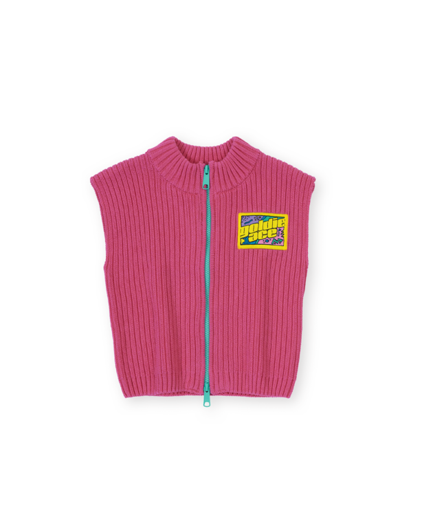 Goldie & Ace rib knit vest // apres surf