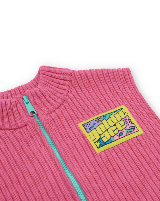 Goldie & Ace rib knit vest // apres surf