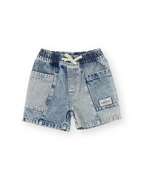 Goldie & Ace noah pocket shorts // pin stripe
