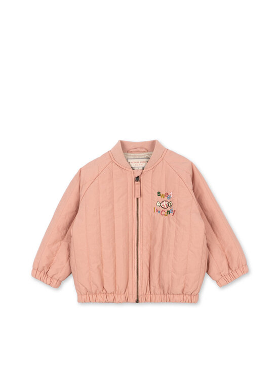 Konges Slojd juno bomber jacket // cameo brown candy