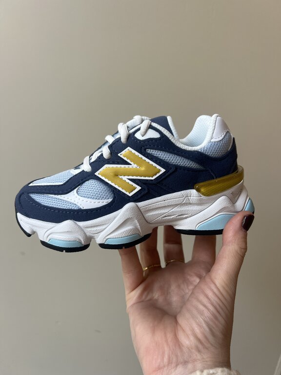 New Balance 9060 kids // vintage indigo/gold