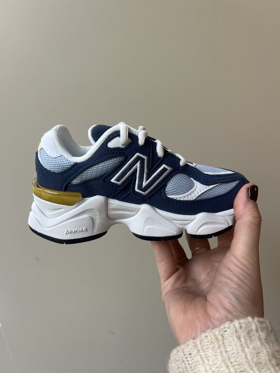 New Balance 9060 kids // vintage indigo/gold