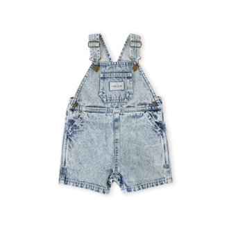 Goldie & Ace vintage washed denim overalls // burton