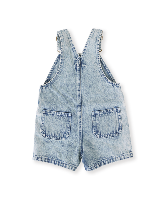 Goldie & Ace vintage washed denim overalls // burton