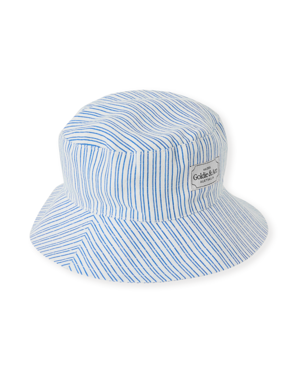 Goldie & Ace bucket hat // sailor stripe