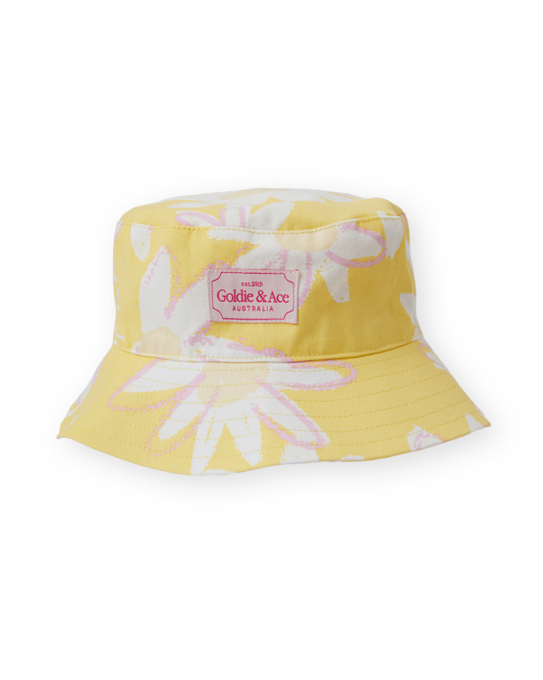 Goldie & Ace bucket hat // buttercup daisy