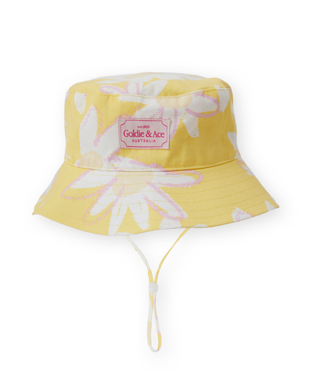 Goldie & Ace bucket hat // buttercup daisy
