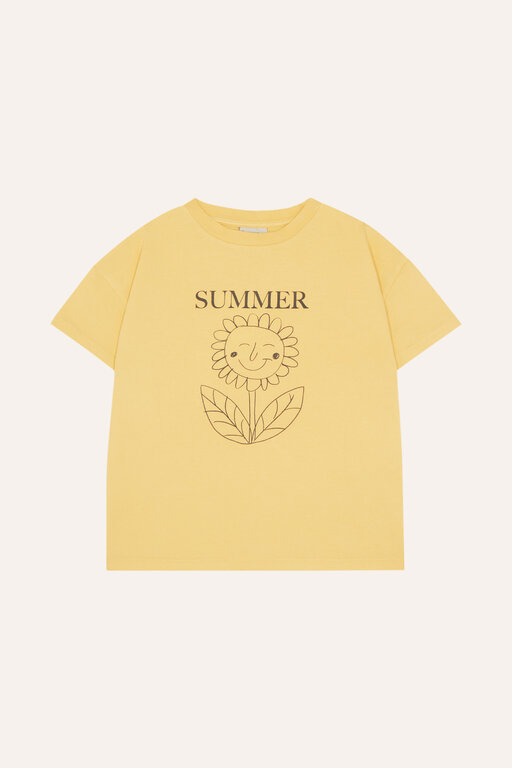 The Campamento summer oversized tshirt  // yellow