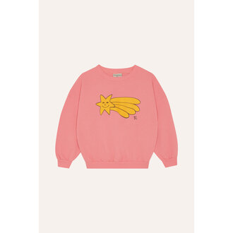 The Campamento falling star sweatshirt // pink
