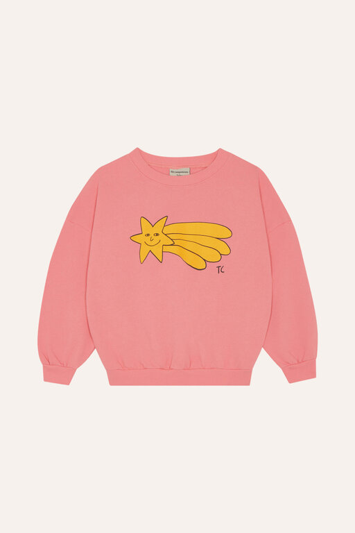 The Campamento falling star sweatshirt // pink