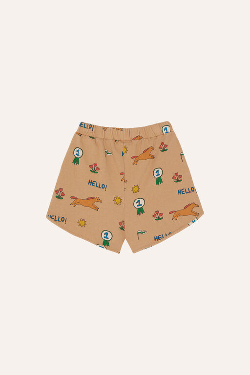 The Campamento horses allover shorts // camel