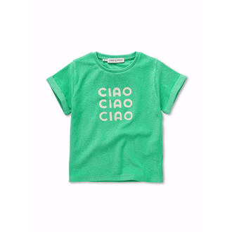 Sproet & sprout terry t-shirt ciao // jade green