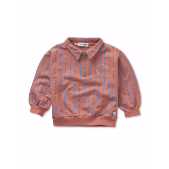 Sproet & sprout sweatshirt collar zip // rose dawn