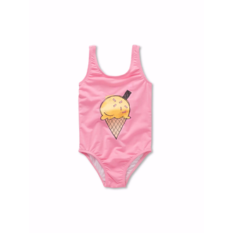Sproet & sprout girl swimsuit pink // podium pink