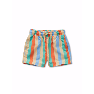 Sproet & sprout swim shorts multi stripes // sand