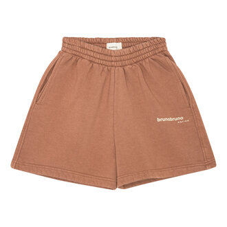 Brunobruno theo sweatshorts // clove bordeaux